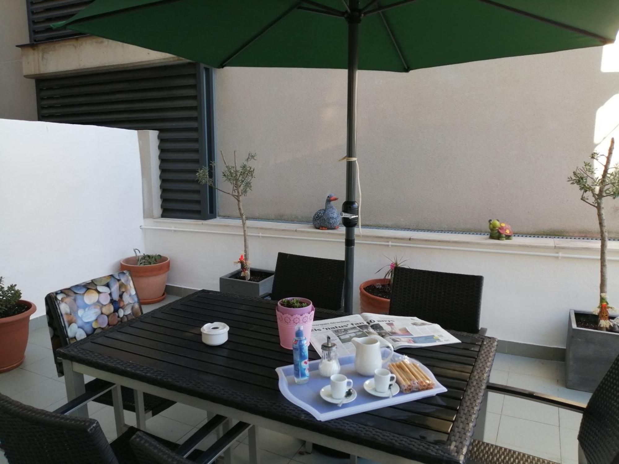 Apartaments Oller Centro Rosas Exterior foto